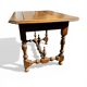 Louis XIV writing table/desk, light oak, 18th century.
