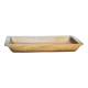Wooden tray, rectangular
