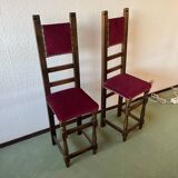 Pair of decorative chairs 1950/60