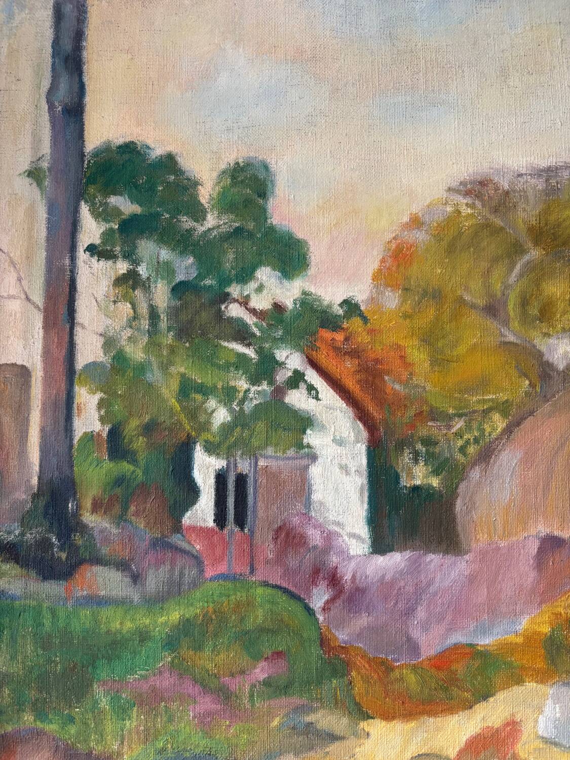 Paysage de Marina Bardet de 1983