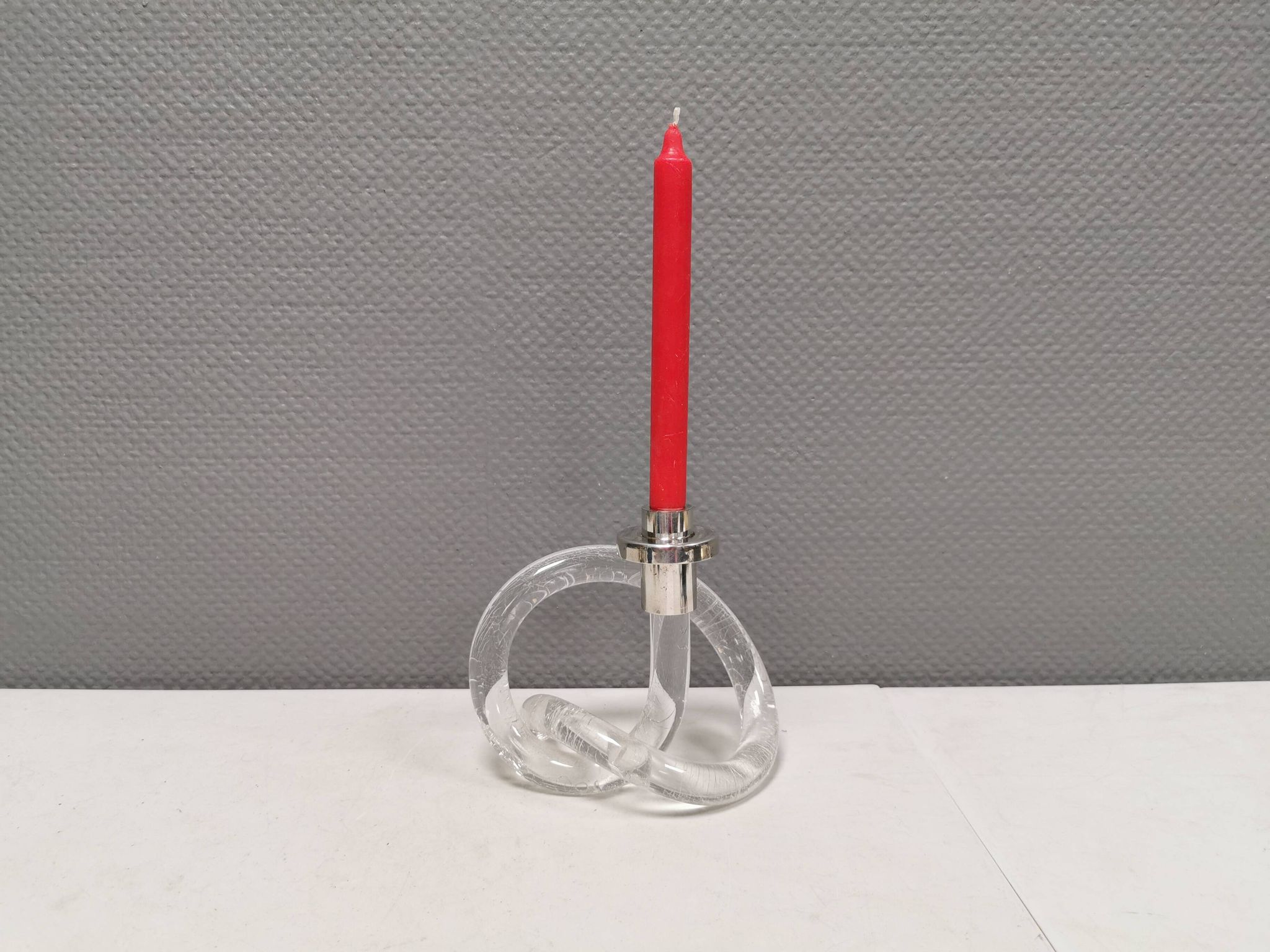 PRETZEL Candleholder by Dorothy Thorpe, 1950s.