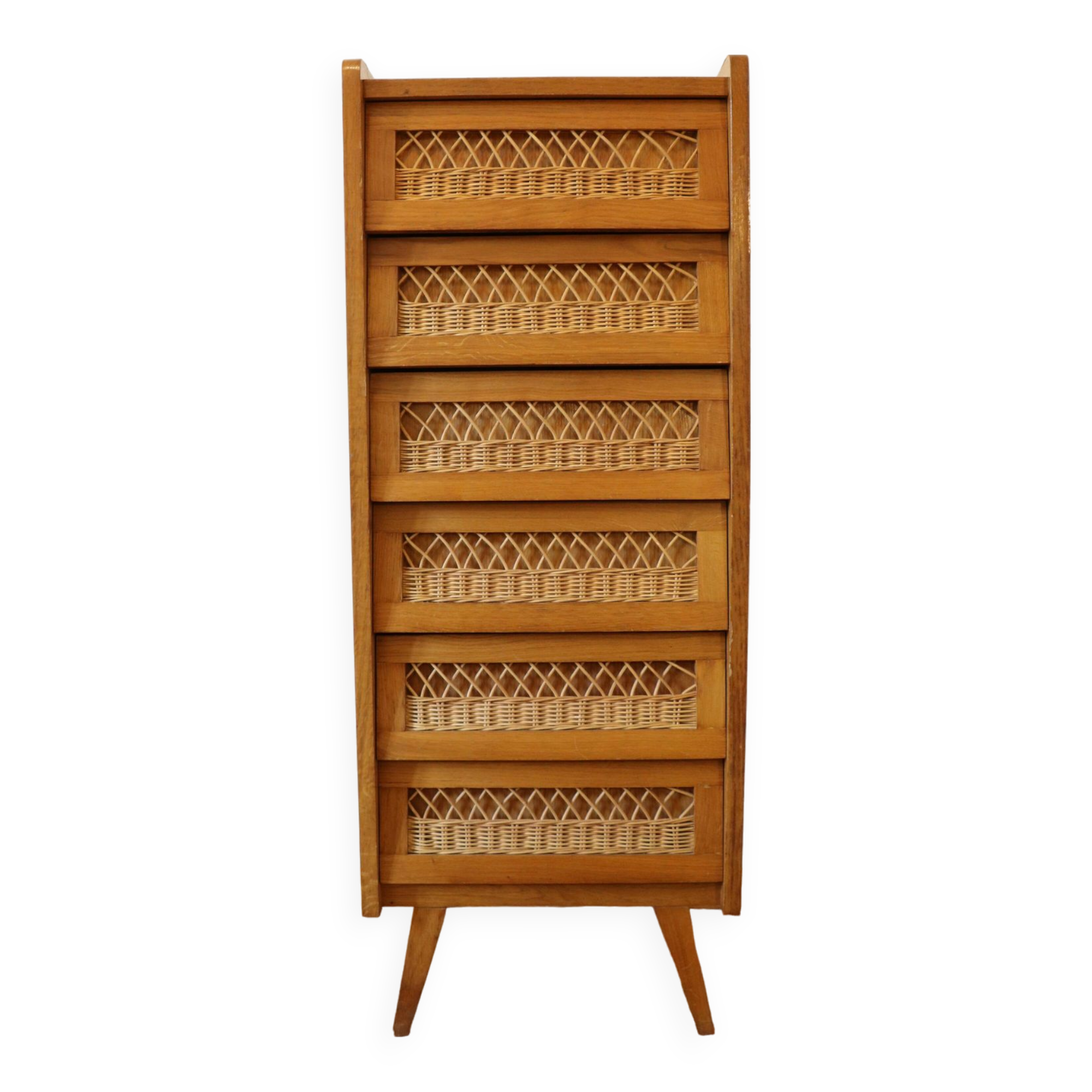 Rattan chiffonier