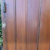 Double entrance door 227x142.2cm oak multi-point lock and its frame