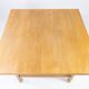 Coffee table in oak designed by Hans J. Werner and manufactured by PP Furniture.