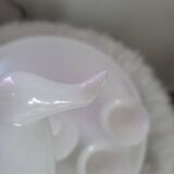 Small white jade service
