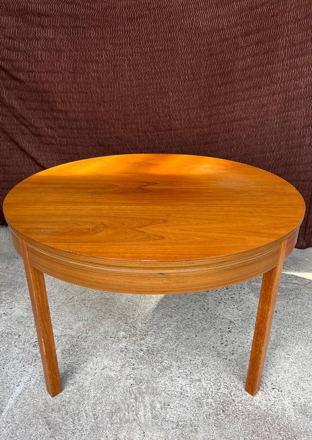 Table + 6 chaises baumann vintage 1970