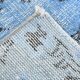 5x8 Shades Of Blue Soft Pastel Vintage Rug, 155x252Cm SK 4004