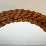 Miroir rond en corde d'Audoux Minet