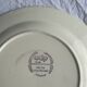 Set of 4 small vintage white dessert plates D21