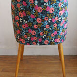 Fully retaped 1950s cocktail chair