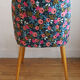 Fully retaped 1950s cocktail chair