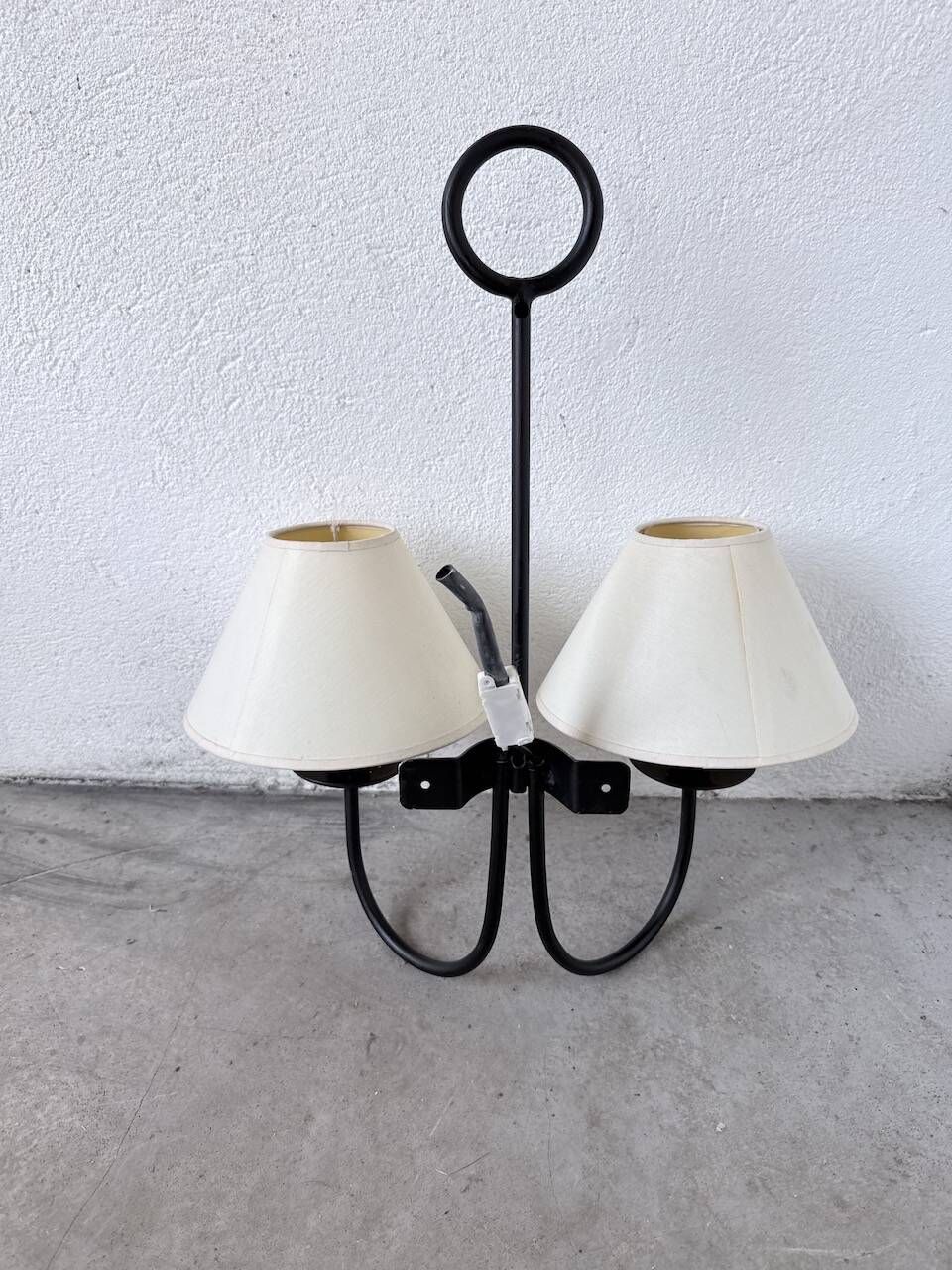 Applique double feux royère