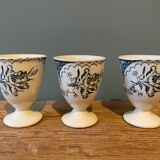 Lot de 3 coquetiers anciens XIXème