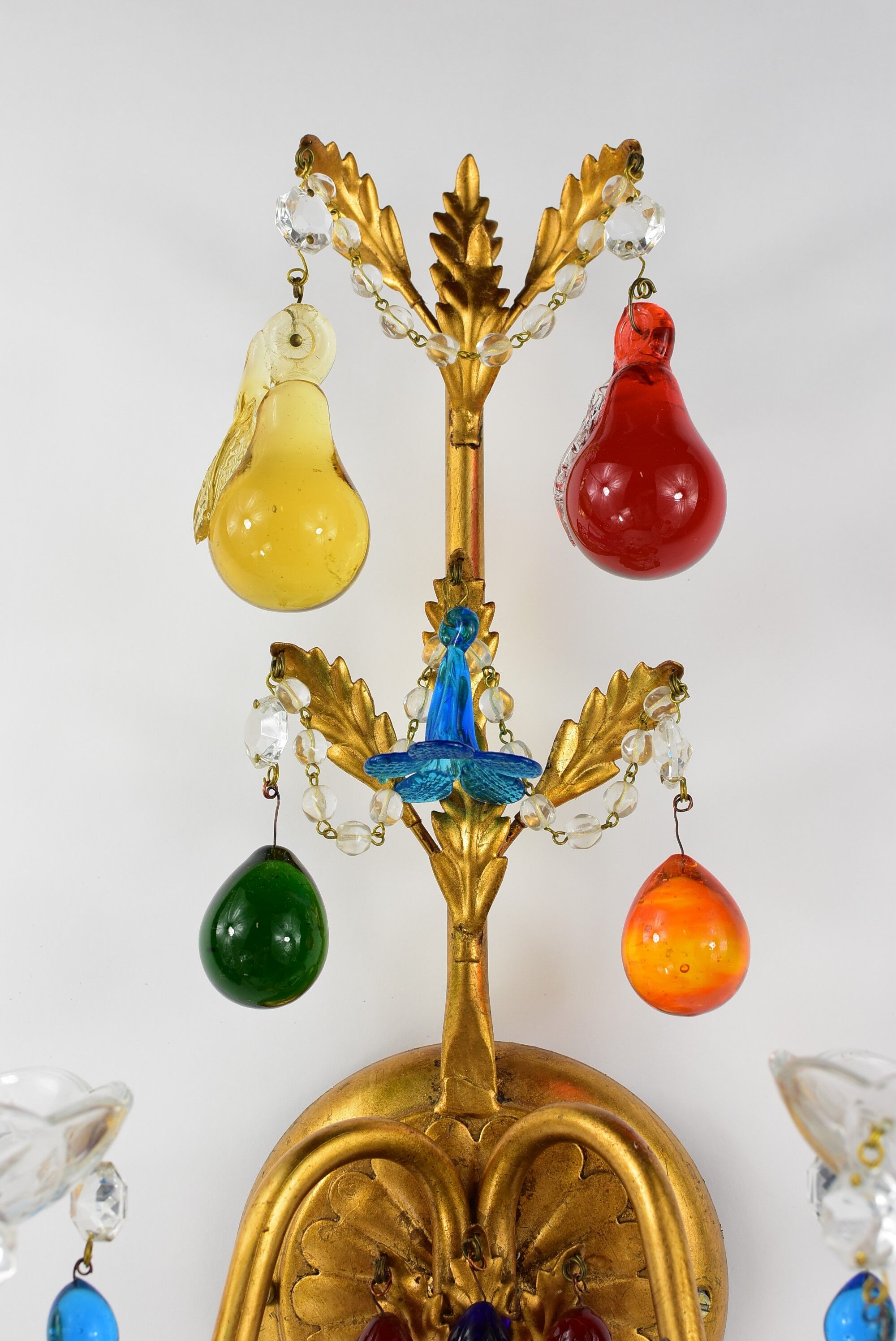 Wall lamp Murano n2 glass grapevines.