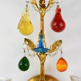 Wall lamp Murano n2 glass grapevines.