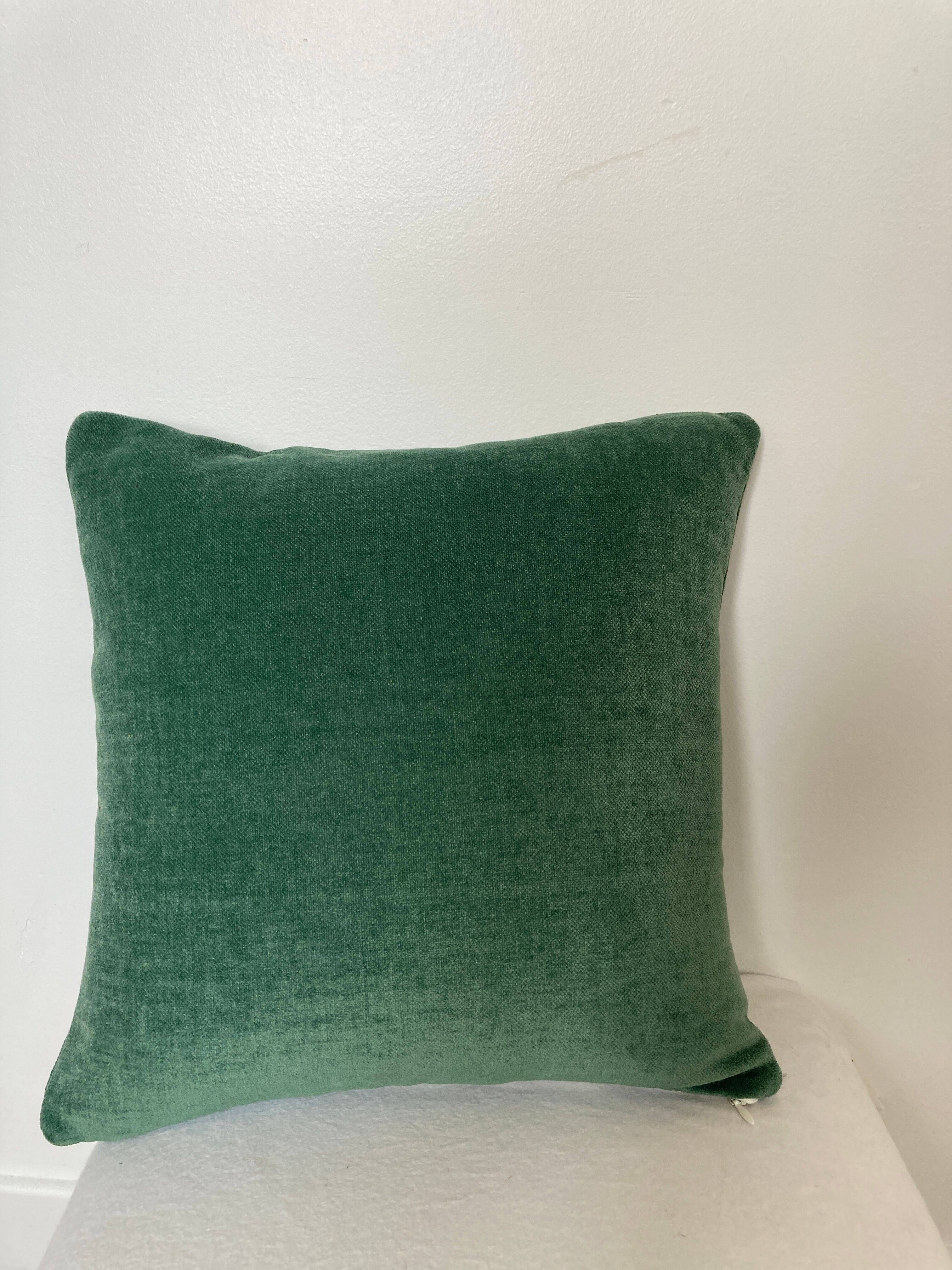 Green cushion