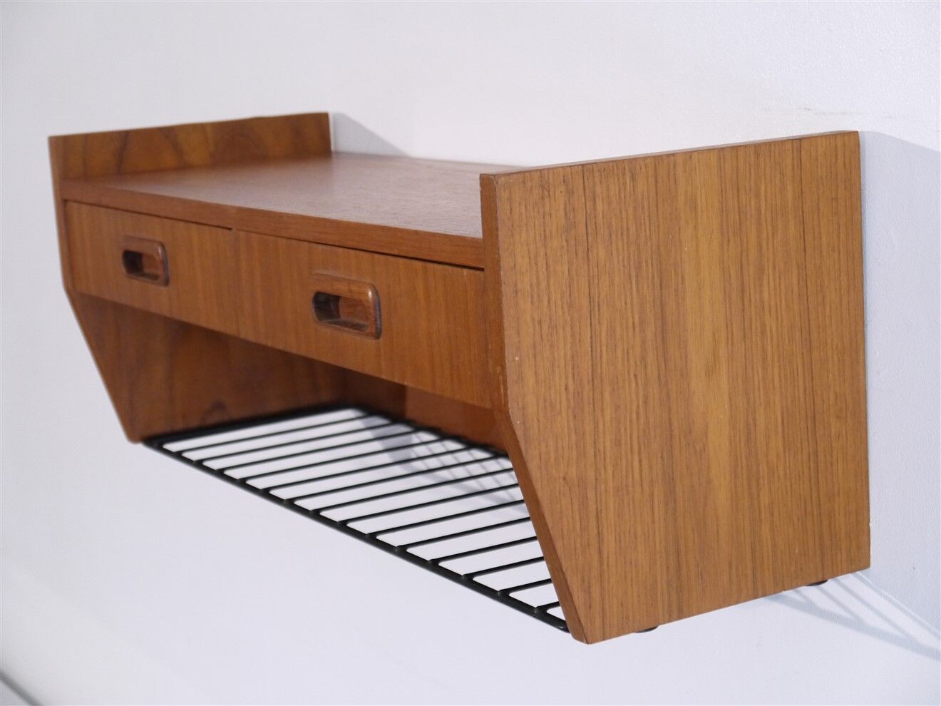 Vintage Scandinavian teak floor 1960