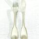 Christofle – 12-piece solid silver fish cutlery set, Vendôme model
