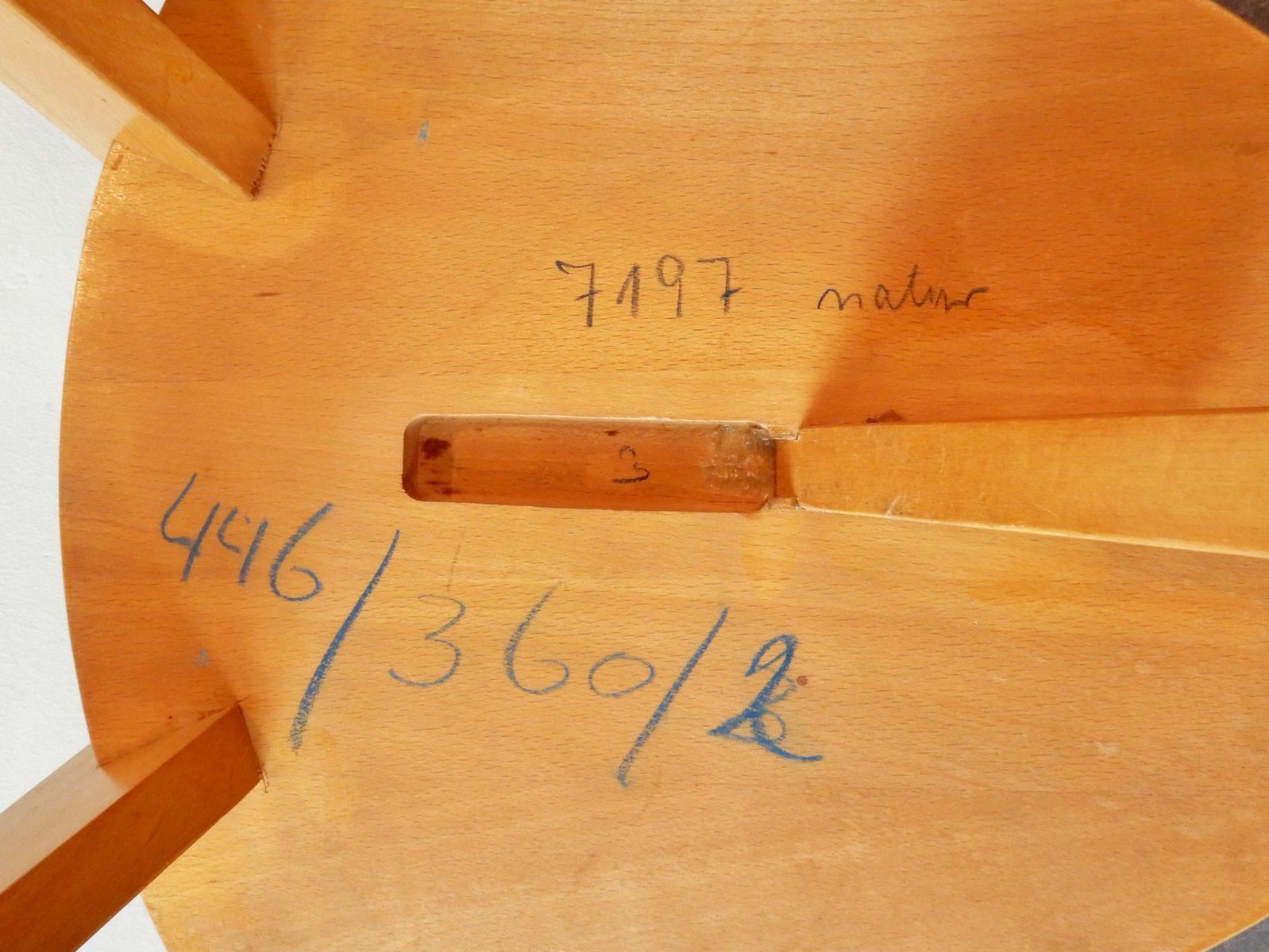 Children's chair model 360 by Walter Papst for Wilkhahn 1950s