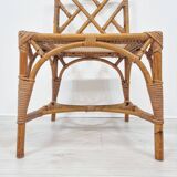 Wicker chairs attributed to Dal Vera, 1970