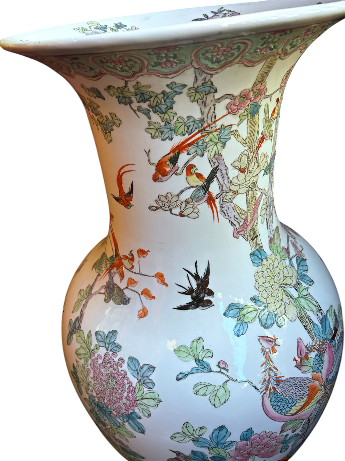 Chinese baluster vase