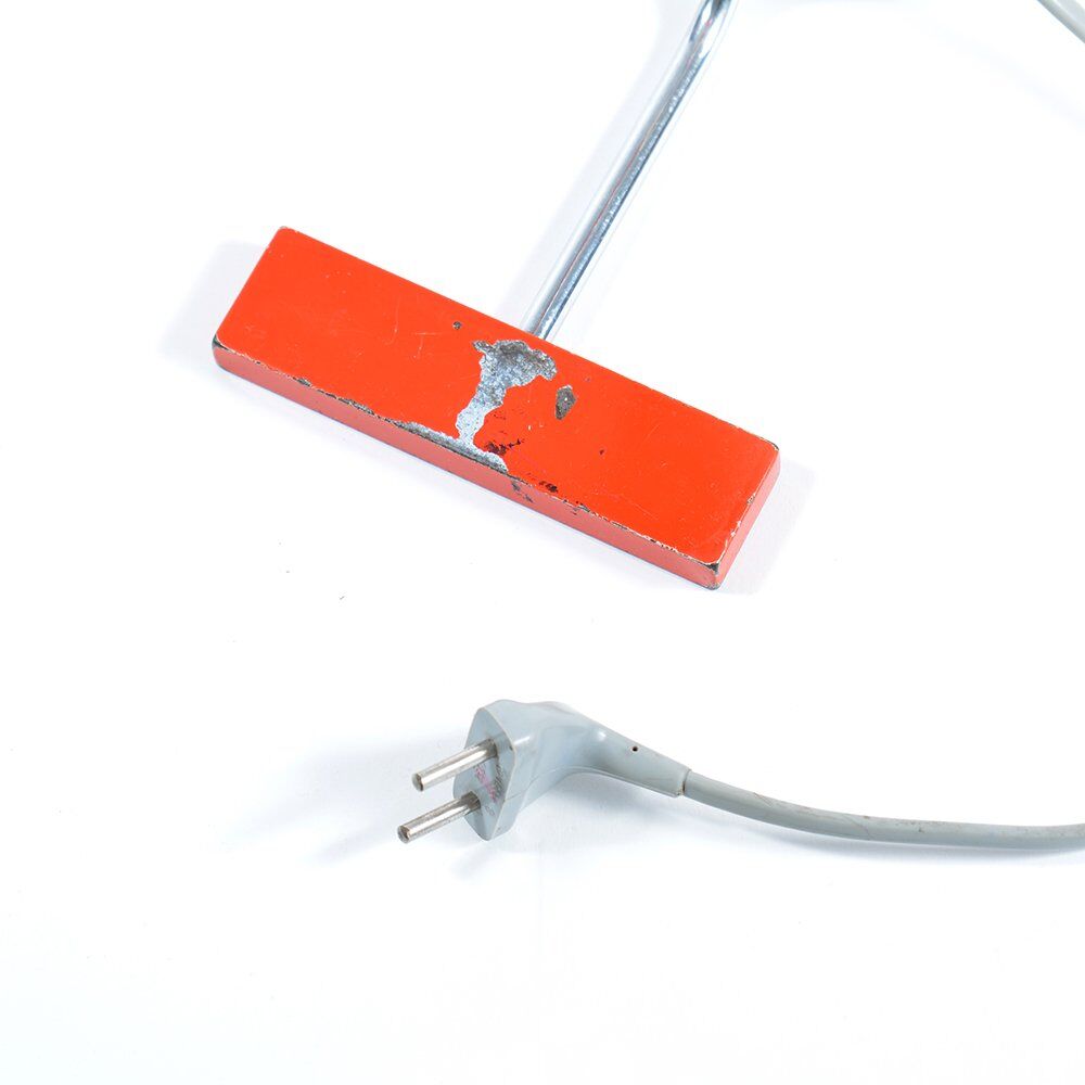 Napako Red Table Lamp by Josef Hurka, Czechoslovakia 1960s