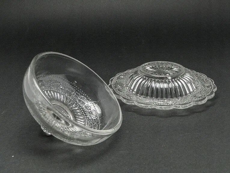 A6M Huta Krosno butter dish - canon no. cat 155