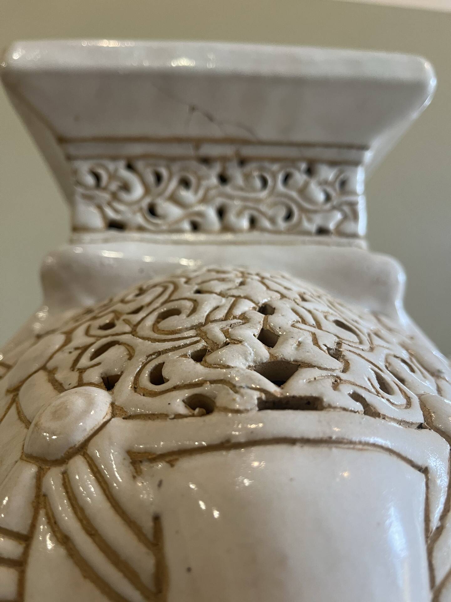 Vintage ceramic elephant