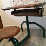 Old school desk desk
