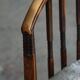 Pair of Danish armchairs in beech, reupholstered in lambswool, Art Nouveau, 1900s.