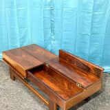 Table basse michelucci  Giovanni ,design italien ,palissandre