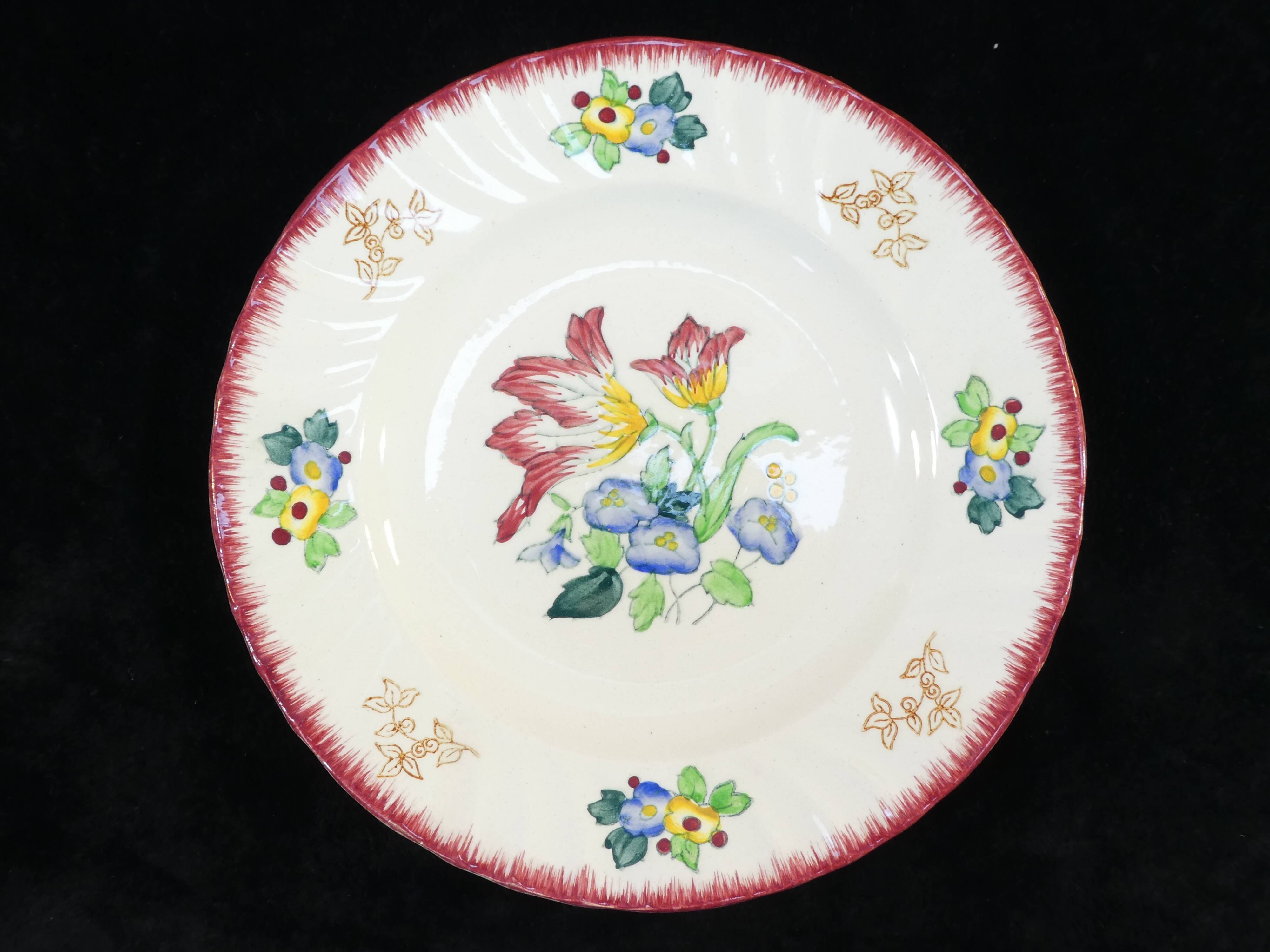 6 flat plates Longwy model Marseille