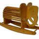 Vintage Swedish design Wooden Rocking Elephant 80's design