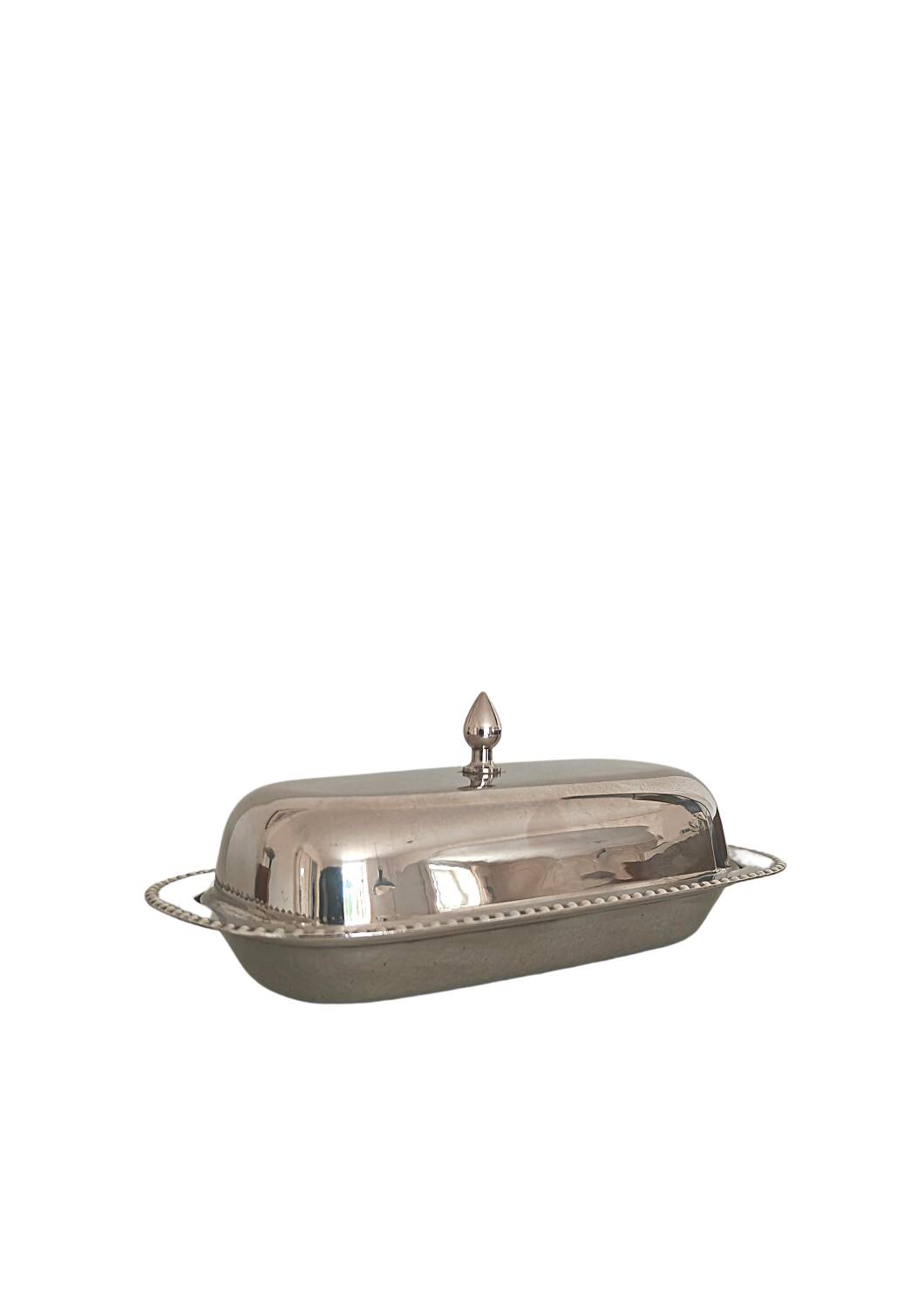Plat à beurre vintage Leonard Danemark avec insert