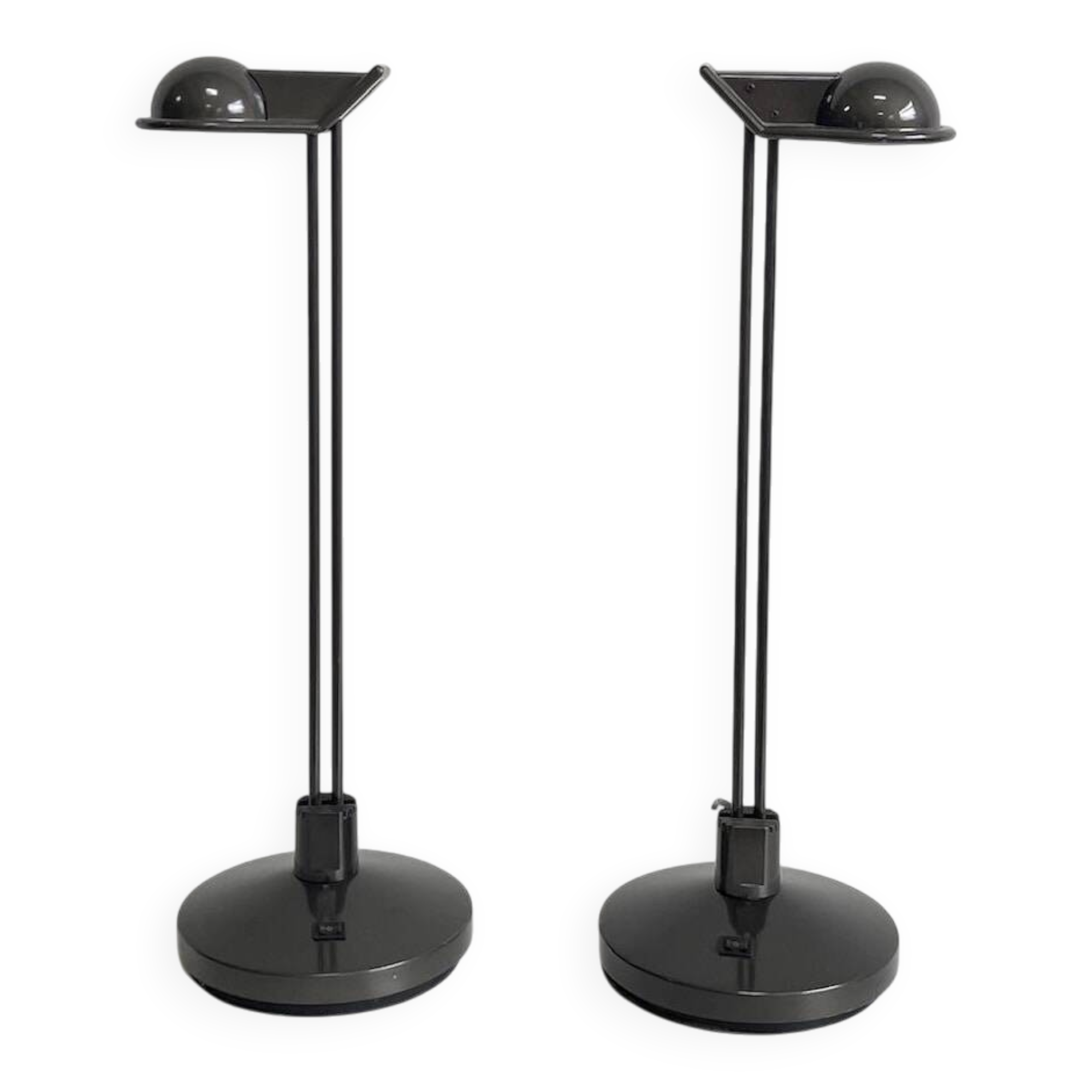 Set of 2 Desk Lamps, model Anade by Josep Llusca for Metalarte, Spain 1980s