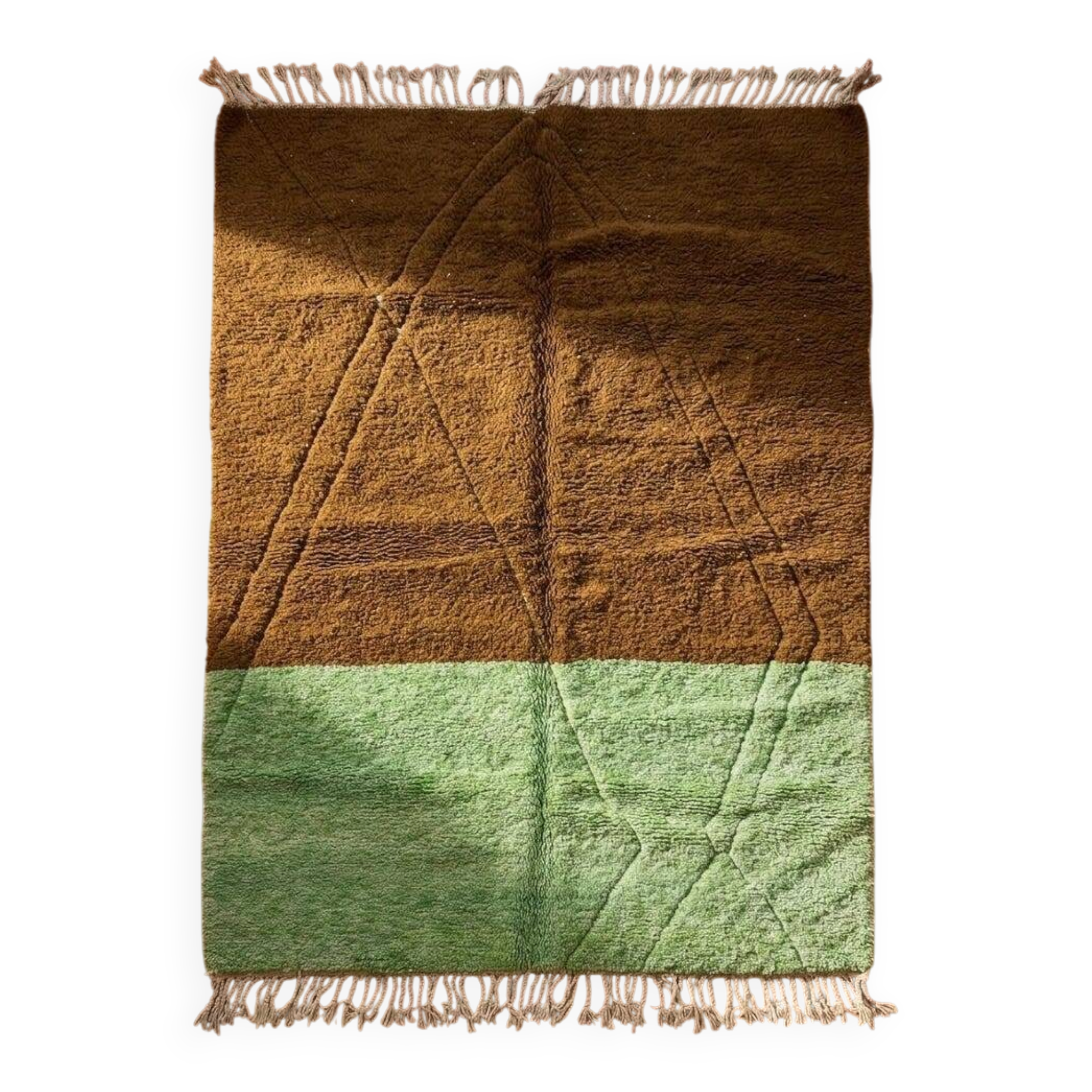 Handmade wool rug 250cm x 150cm