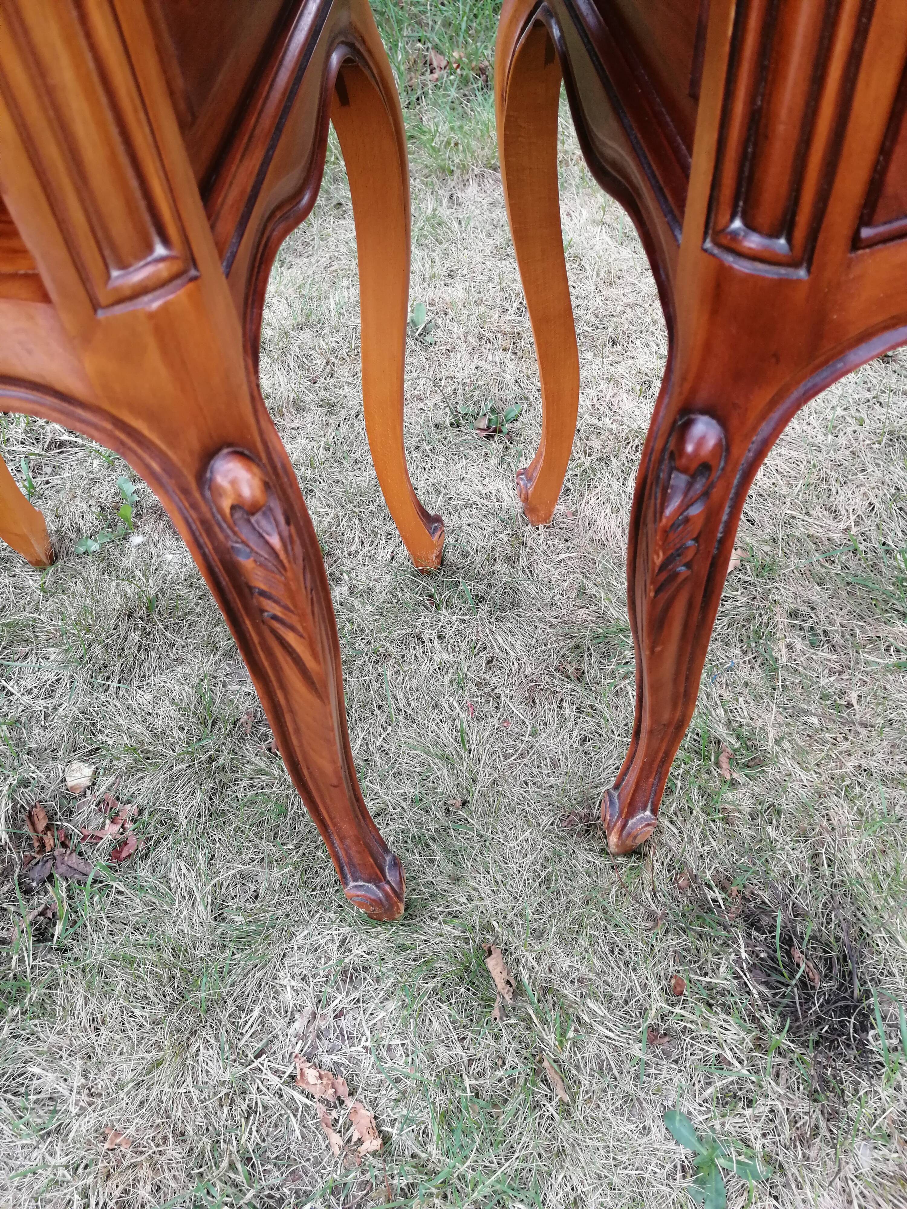 Louis XV-style bedside tables