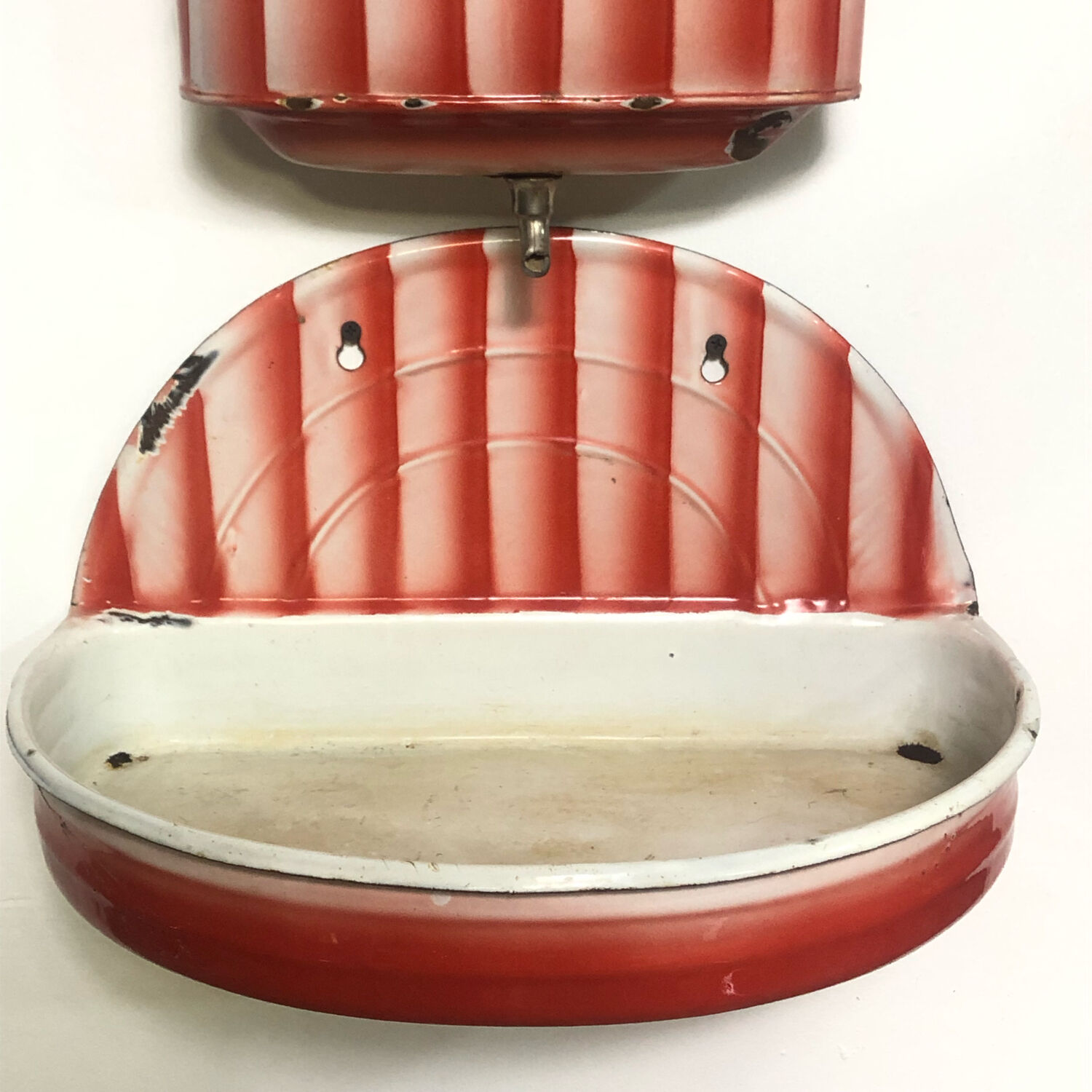 Old enamelled fountain