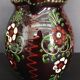 20th century Alsace glazed terracotta pitcher