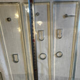 11 bevelled glass cleanliness plaques + 4 Art Deco glass plaques