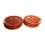 Fondue plates