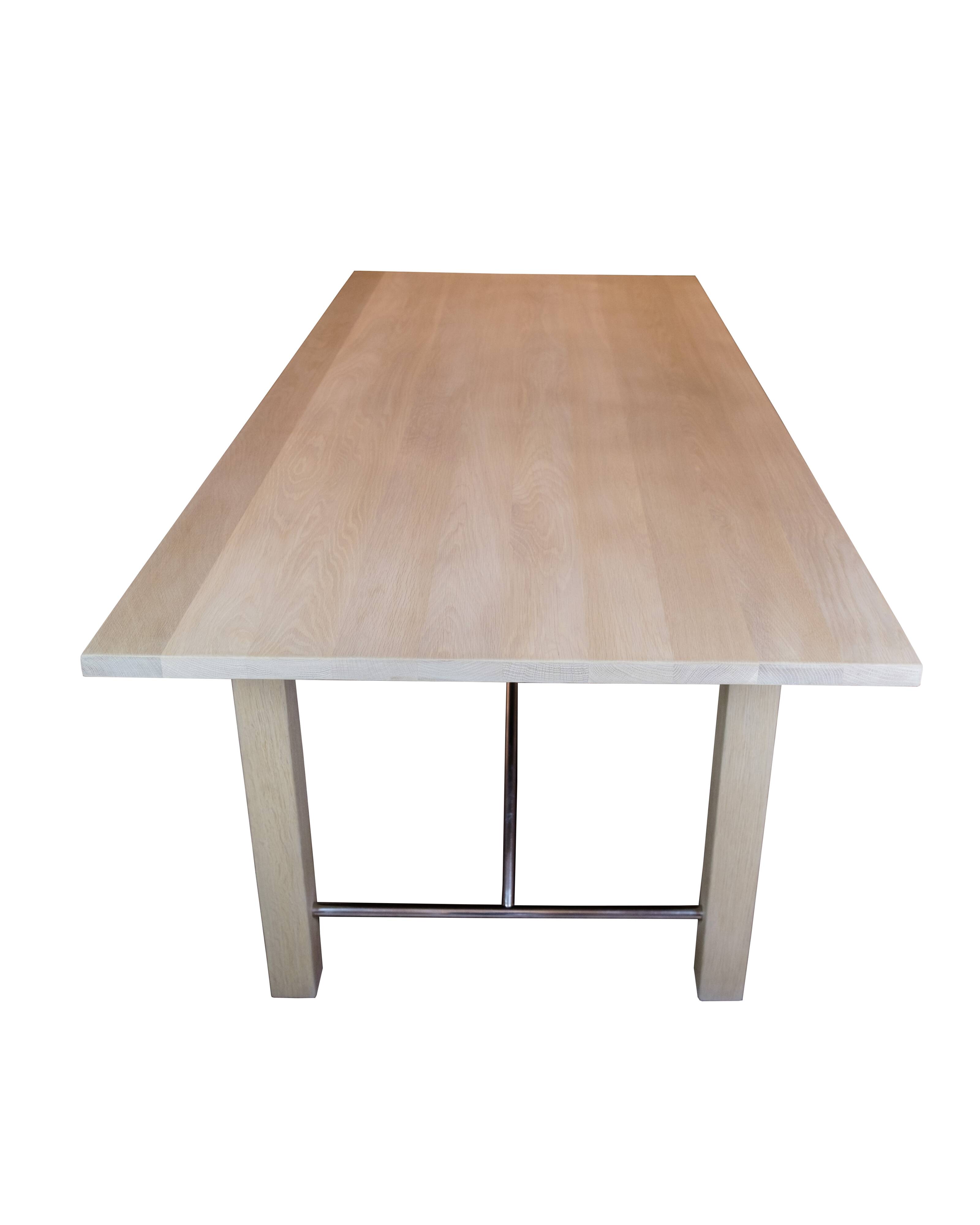 Dining Table Made In Solid Oak By Hans Thryge Raunkjær For Trip Trap