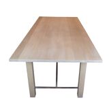 Dining Table Made In Solid Oak By Hans Thryge Raunkjær For Trip Trap