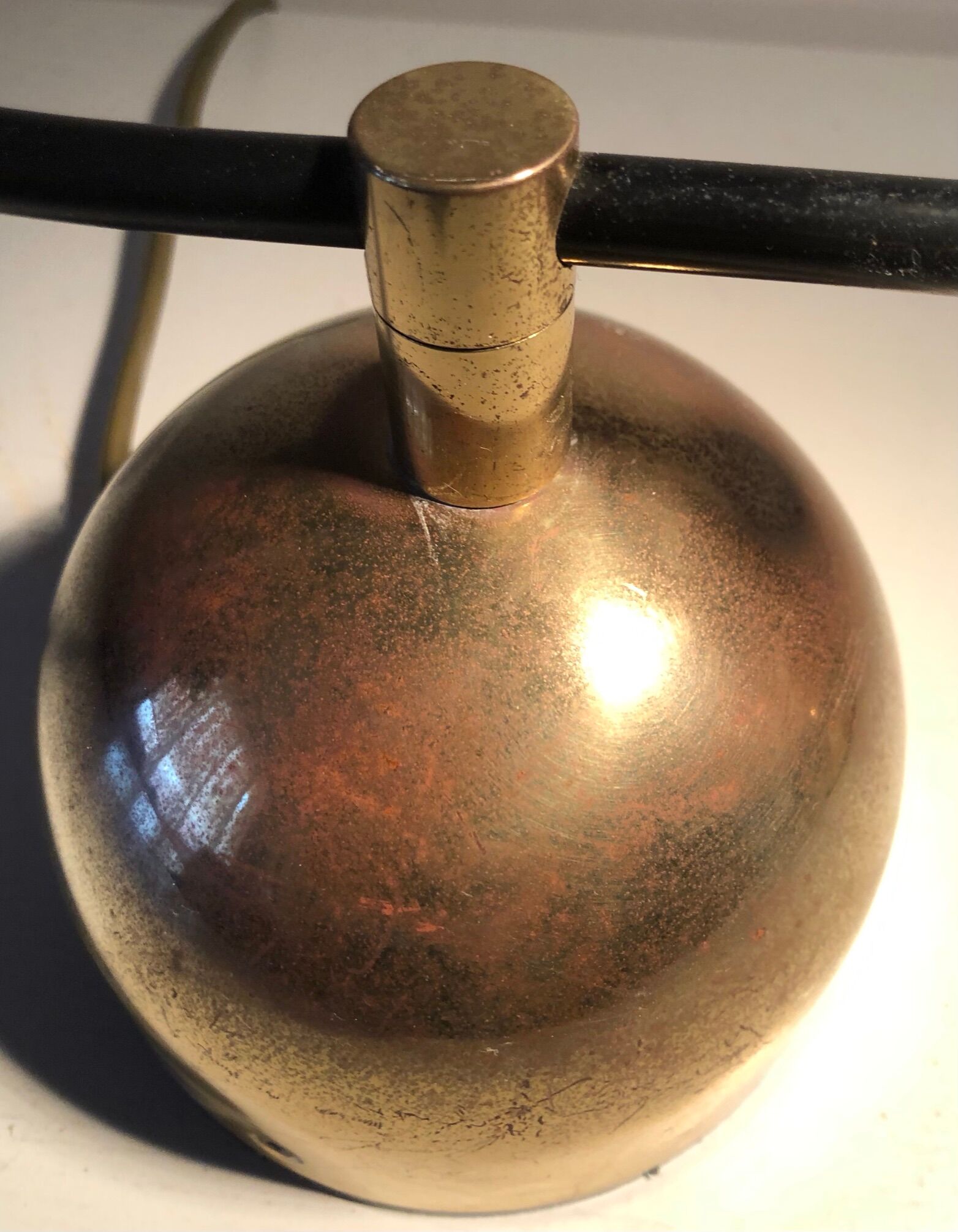 Pair of vintage German bow lamps 60s/70s