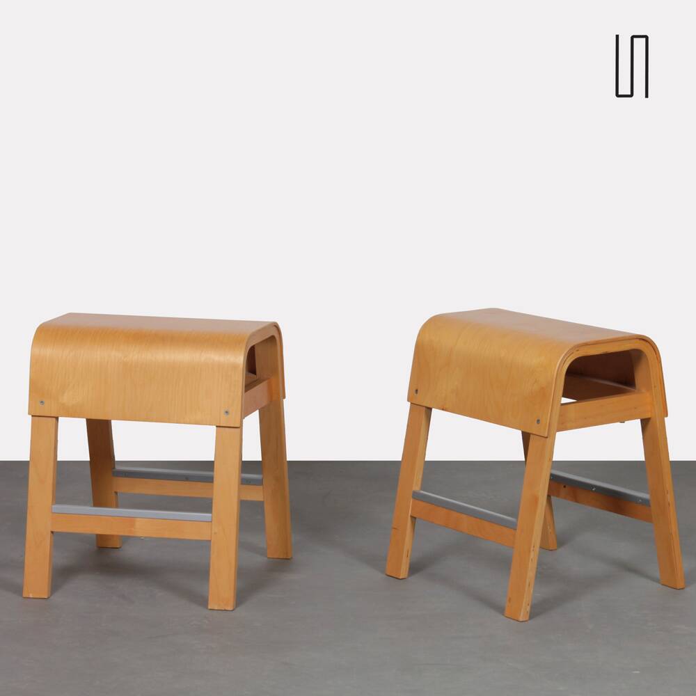 Pair of Salve stools by Ehlén Johansson for Ikea, 2002