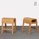 Pair of Salve stools by Ehlén Johansson for Ikea, 2002