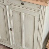 Vintage Parisian buffet with patina in solid wood | Léonie