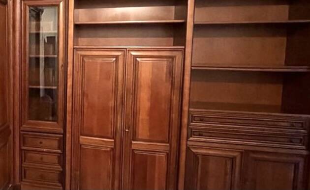 Large wooden dressing room