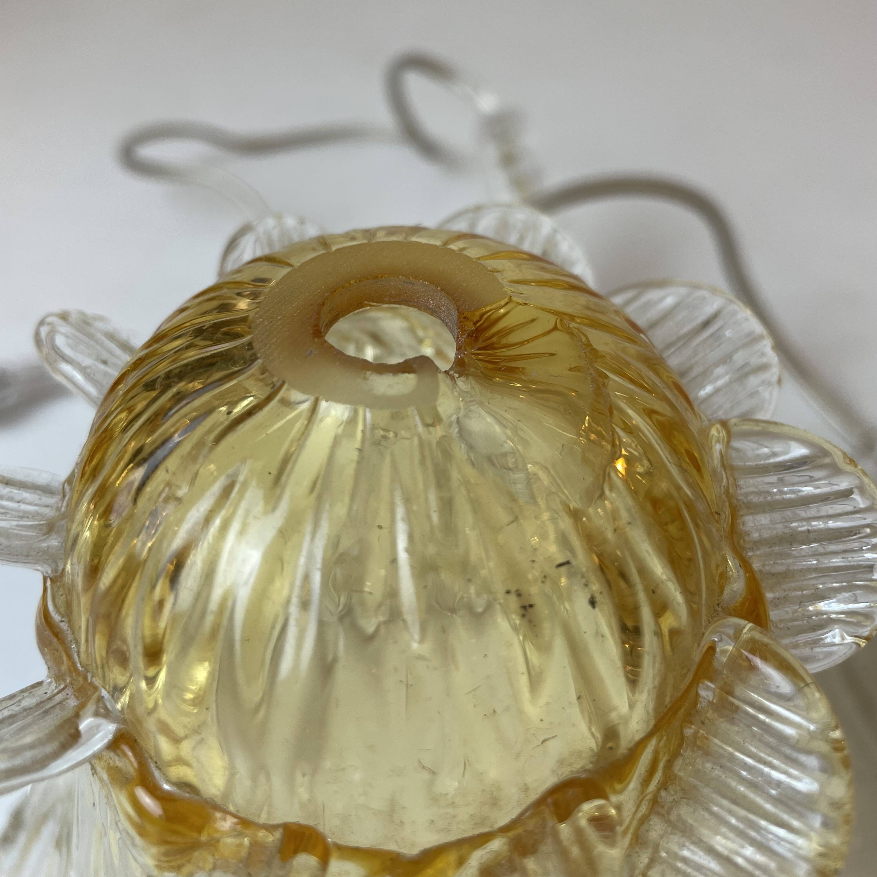 Murano Table Lamp in the style of Barovier & Toso, 1980s