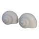 Set of Sculpted Ceramic Salt and Pepper Shakers